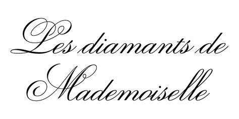 les diamants de mademoiselle